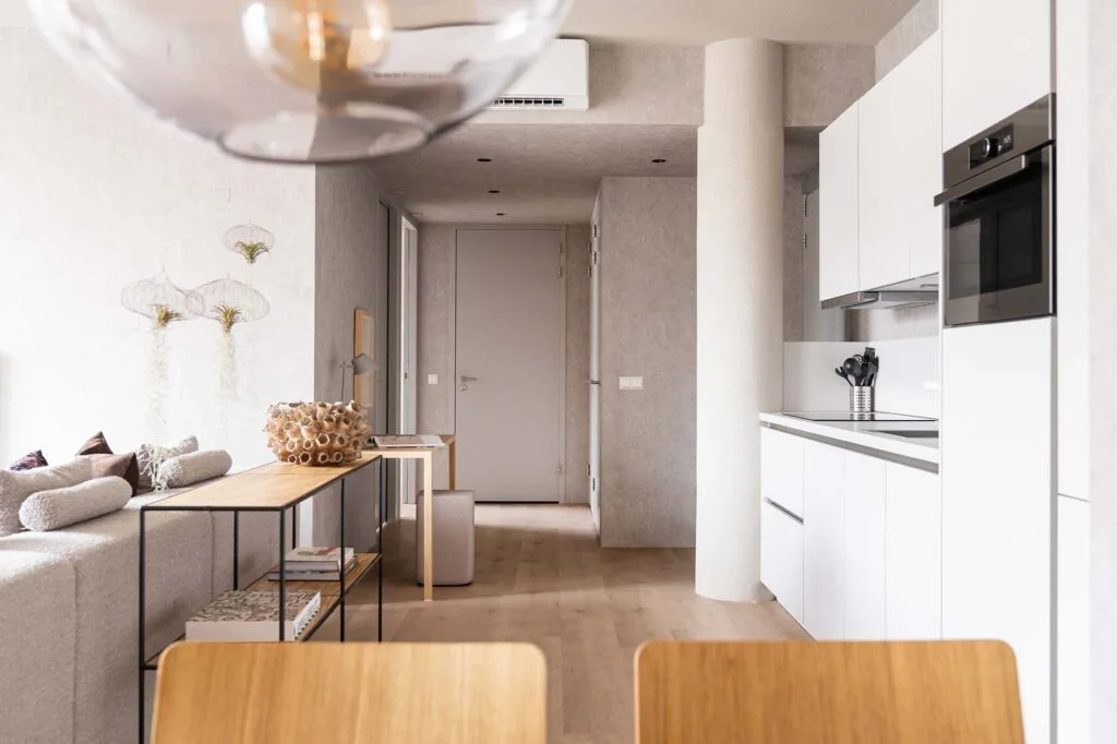 Warm, contemporary interiors