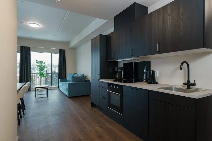 The apartments